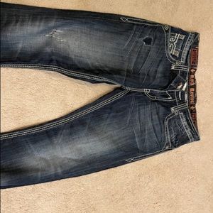 MENS ROCK REVIVAL JEANS